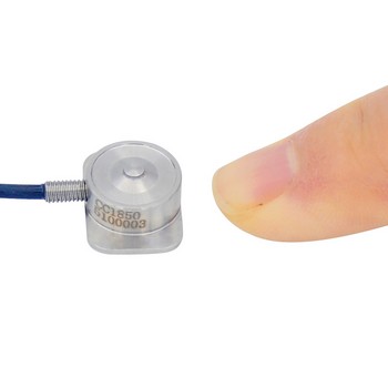微型压缩式荷重计 小尺寸纽扣式称重传感器
