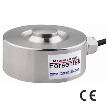 Button Type compression force load cell 0-150kN