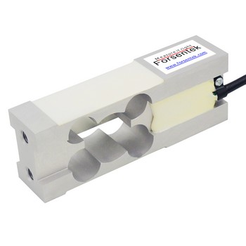 Single point load cell for packaging machine